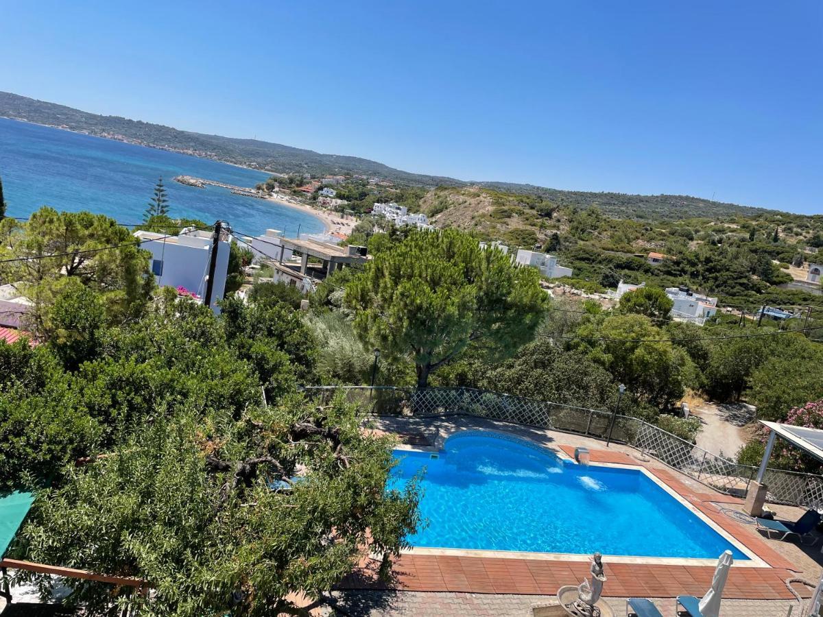 Vasilikos Apartments Paralia Agias Foteinis Bagian luar foto