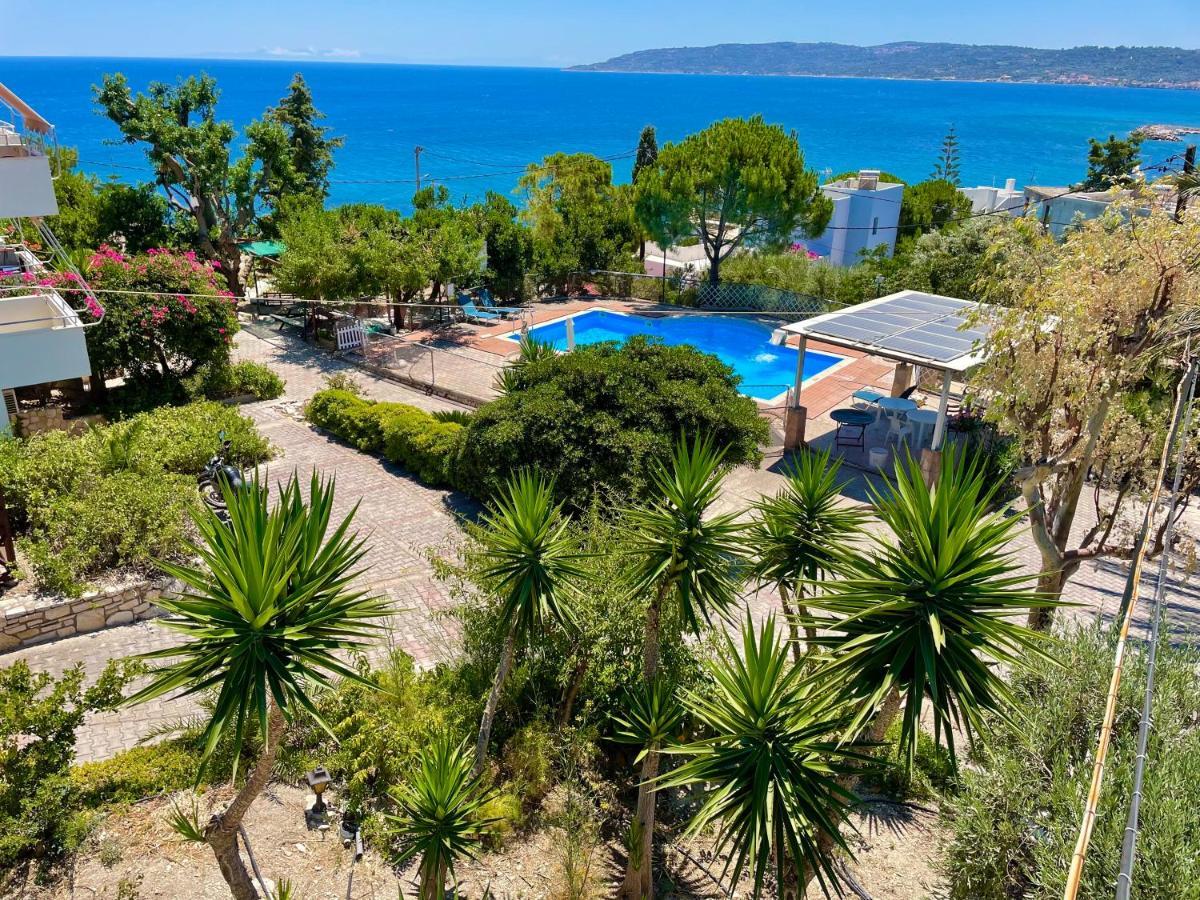 Vasilikos Apartments Paralia Agias Foteinis Bagian luar foto
